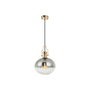 Opviq Cueva - P01-GD Candelabro de Oro con Tapa de Vidrio
